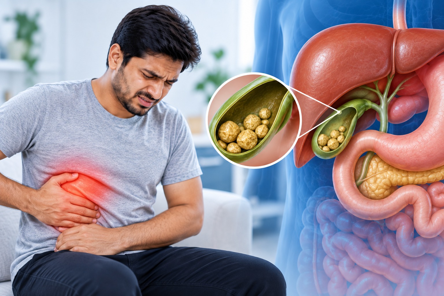 Gallbladder Stones: When Is Surgery Needed? - Gangasheel Hospital Bareilly