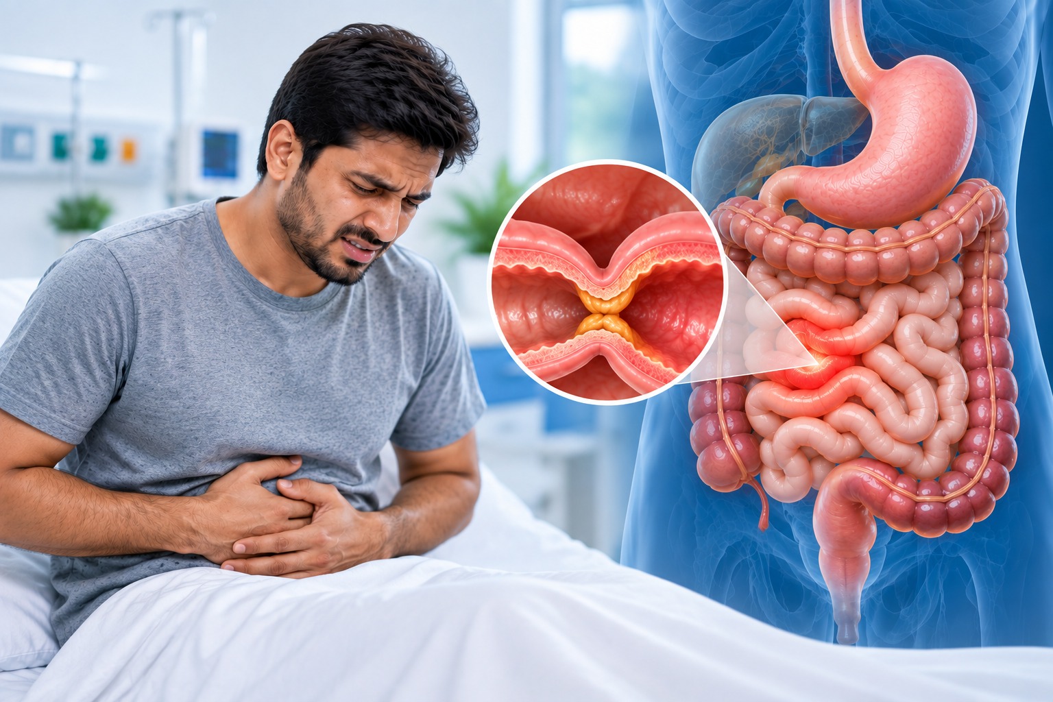 Intestinal Obstruction: Symptoms, Causes & Treatment - Gangasheel Hospital Bareilly